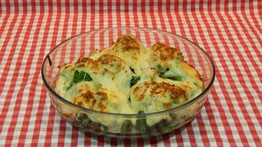 Receta de brócoli y champiñones gratinados