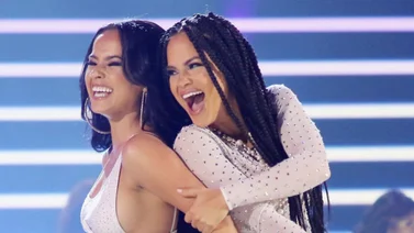 Natti Natasha y Becky G buscan repetir el éxito de “Sin Pijama”