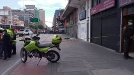 Balacera deja un muerto y tres heridos en el centro de Bogotá