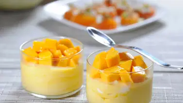 Paso a paso para elaborar un mousse de mango Paso a paso para elaborar un mousse de mango