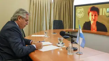 Alberto Fernández y asesor de Biden debaten sobre deuda con FMI Alberto Fernández y asesor de Biden debaten sobre deuda con FMI