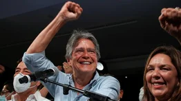 Guillermo Lasso celebra su triunfo en comicios presidenciales de Ecuador