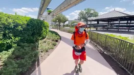Persona con diabetes atraviesa corriendo EEUU, entre Disney de California y de Florida