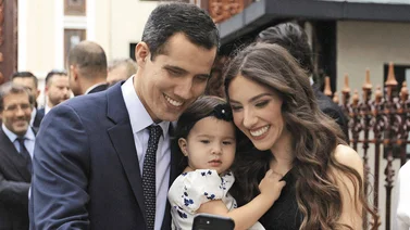 Juan Guaidó anuncia que se convertirá en padre por segunda vez