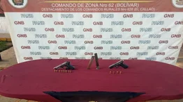 Delincuentes Neutralizados y retención de armas de fuego por parte de la (GNB) en Bolívar
