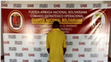 Incautación de 12 gramos de Marihuana y aprehensión de un ciudadano en Barinas