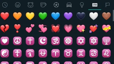 Conoce el verdadero significado de los corazones de WhatsApp