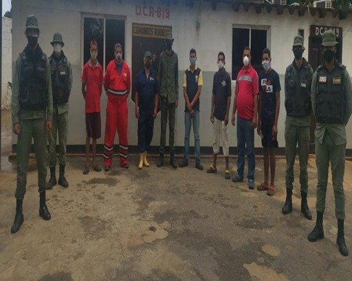 GNB detiene a tres sujetos por mantener secuestradas a siete personas en Monagas GNB detiene a tres sujetos por mantener secuestradas a siete personas en Monagas