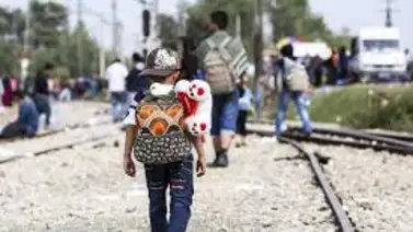 Encuentran niño hondureño de cuatro años viajando sin compañía en la frontera mexicana Encuentran niño hondureño de cuatro años viajando sin compañía en la frontera mexicana