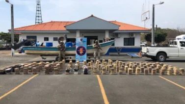 Incautan 648 paquetes de droga durante operación con apoyo de EEUU en Panamá