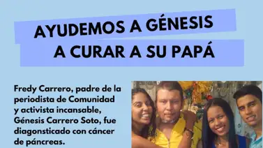 Servicio Público: ayudemos a la periodista Génesis Carrero a curar a su papá Servicio Público: ayudemos a la periodista Génesis Carrero a curar a su papá