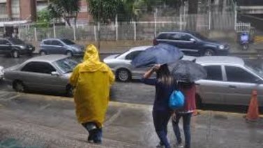 Inameh prevé este jueves fuertes lluvias en algunas zonas del país
