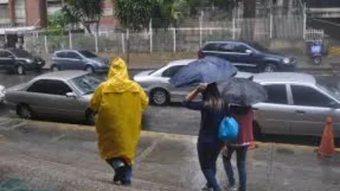 Inameh prevé este jueves fuertes lluvias en algunas zonas del país