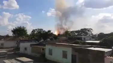 Denuncian explosión en planta de gas de PDVSA Denuncian explosión en planta de gas de PDVSA