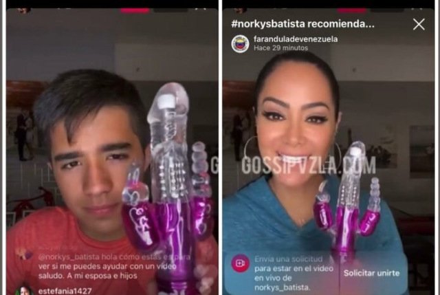 Norkys Batista genera críticas por promocionar vibradores en su Instagram Norkys Batista genera críticas por promocionar vibradores en su Instagram