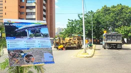 Misión Venezuela Bella entrega Av. Universidad de Maracaibo con plazas remodeladas y 500 luminarias