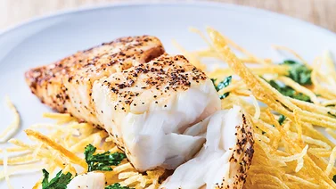 Receta: Huachinango con papas