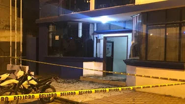 Agente resultó herido en una de las explosiones registradas en Ecuador