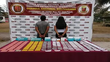 Funcionarios detienen a hombre y mujer por tráfico ilegal de medicinas Funcionarios detienen a hombre y mujer por tráfico ilegal de medicinas