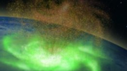 Científicos descubren un huracán espacial de plasma que gira sobre la Tierra