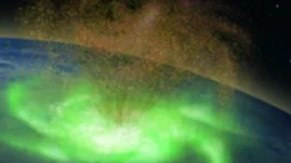 Científicos descubren un huracán espacial de plasma que gira sobre la Tierra
