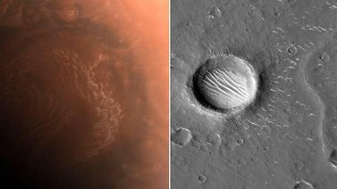 China difunde nuevas imágenes de Marte captadas por su sonda Tianwen-1