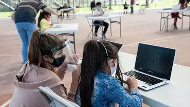 Argentina permitió el regreso a clases después de un año Argentina permitió el regreso a clases después de un año