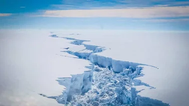 Alertan desprendimiento de enorme iceberg en la Antártida