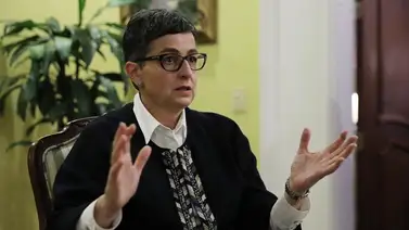 Ministra de Exteriores española pide a Maduro trato respetuoso en la relación Ministra de Exteriores española pide a Maduro trato respetuoso en la relación