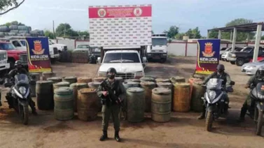 En lanchas de alta velocidad intentaron traficar más de 1.000 litros de gasolina