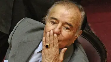 Familia de supuesto ladrón devuelve anillo del expresidente Menem Familia de supuesto ladrón devuelve anillo del expresidente Menem