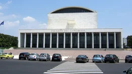 El palacio de congresos de Roma acoge el mayor punto de vacunación de Italia