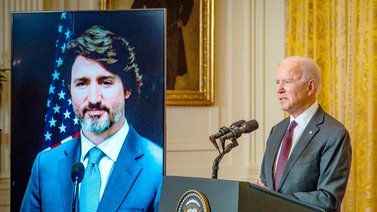 Biden y Trudeau acuerdan un frente común contra la crisis climática