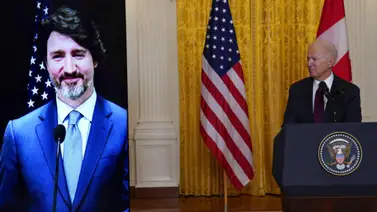 Biden y Trudeau forman un frente común contra la crisis climática Biden y Trudeau forman un frente común contra la crisis climática