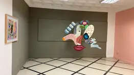 Obras de artistas contemporáneos conviven en “Fresco”