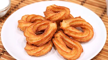 Churros caseros en 4 pasos