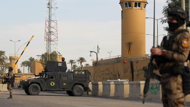 Impactan dos cohetes cerca de la embajada de EEUU en Bagdad