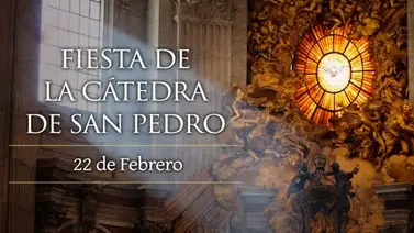 Hoy se celebra la festividad de la Cátedra de San Pedro Hoy se celebra la festividad de la Cátedra de San Pedro