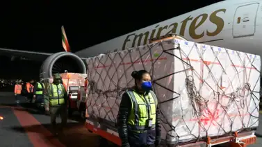 México recibe 870.000 vacunas provenientes de la India México recibe 870.000 vacunas provenientes de la India