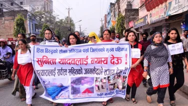 Manifestantes protestan en Nepal por violación de una adolescente