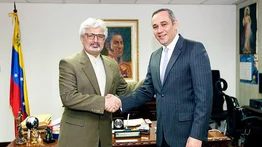Presidente del TSJ se reúne con embajador de Irán