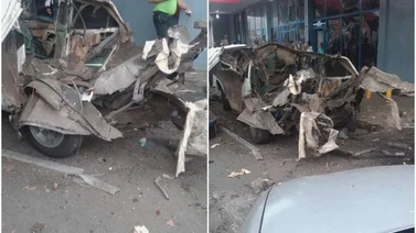 Explosión por bombona de gas en una estación de servicio deja dos heridos en Lara