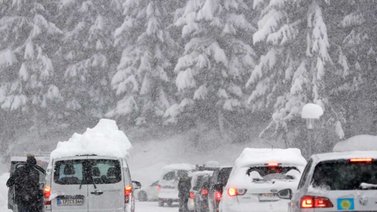Fuertes nevadas ponen en jaque a varias regiones de Alemania