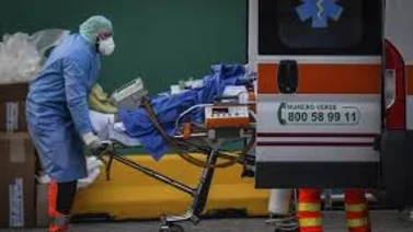Un hombre con COVID-19 se pone amarillo por una rara reacción al virus