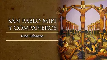Hoy es la fiesta de San Pablo Miki y compañeros mártires en Japón Hoy es la fiesta de San Pablo Miki y compañeros mártires en Japón