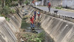Realizan limpieza de canales y quebradas en comunidades de Barinas