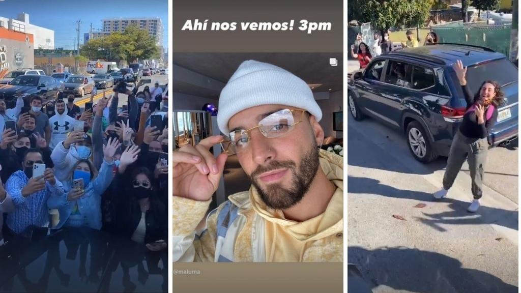 Suspenden encuentro de Maluma por incumplir normas contra COVID-19 en Miami Suspenden encuentro de Maluma por incumplir normas contra COVID-19 en Miami