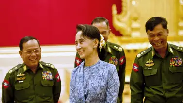 Golpe de Estado en Myanmar: ejército detuvo a varios líderes políticos, entre ellos la jefa de gobierno Golpe de Estado en Myanmar: ejército detuvo a varios líderes políticos, entre ellos la jefa de gobierno