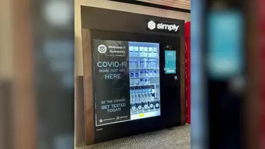 Aeropuerto de EEUU vende pruebas rápidas de COVID-19 en máquinas expendedoras Aeropuerto de EEUU vende pruebas rápidas de COVID-19 en máquinas expendedoras