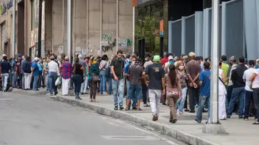 Entidades bancarias permanecieron abarrotadas durante semana de flexibilización Entidades bancarias permanecieron abarrotadas durante semana de flexibilización